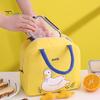 Reusable Lunch Essentials for Adults Yellow Duck Insulated Bag, Durable Waterproof Oxford Cloth Thermal Lightweight Travel Meal Carrier Tote,
