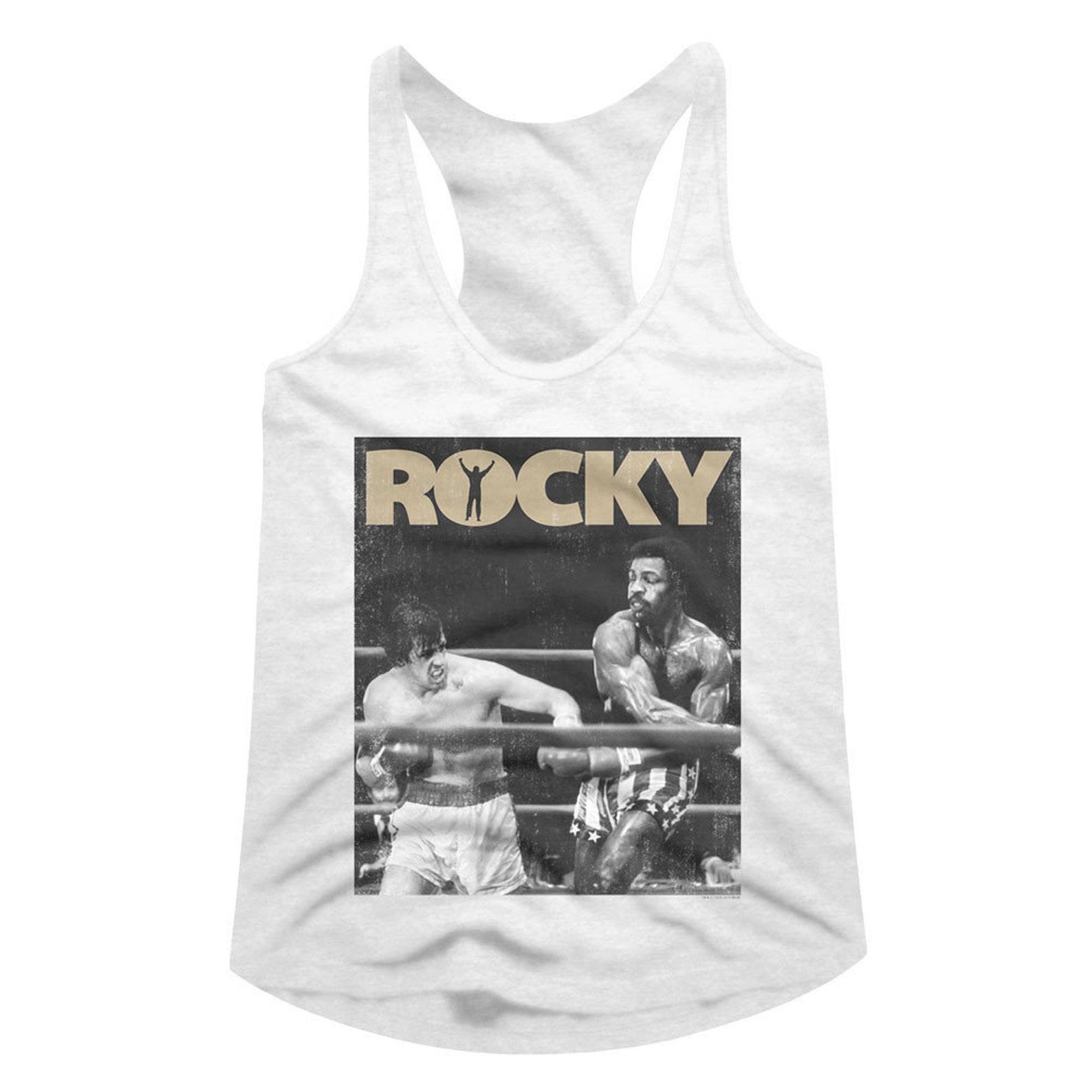 Rocky Rocky One White Junior Women s Racerback Tank Top S