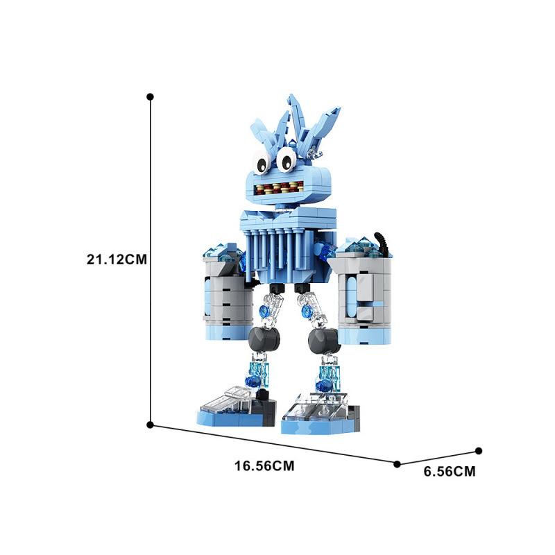 Game Series Water MonsteChoir Model Building Blocks Cartoon Boys Assembled Music Robot Decorative MOC Bricks Toys Holiday Gifts