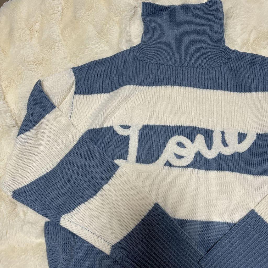 [USED] BTS Pop-up Merchandise Striped Knit DNA Bangtan Boys