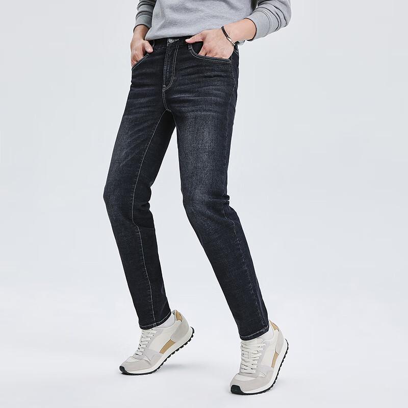 Seven Wolves Men's High-Stretch Straight-Leg Jeans
