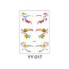 Eyelash tattoo stickers are waterproof and sweat-resistant, disposable and easy to clean, the same type of stickers for lower eyelashes, makeup