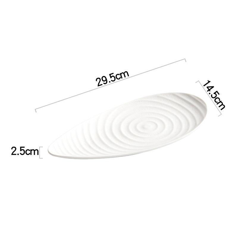 

Чисто белая нестандартная керамическая обеденная тарелка Ресторанная тарелка для стейков Десертная тарелка Тарелки для суши Салатные тарелки Специальная столовая посуда