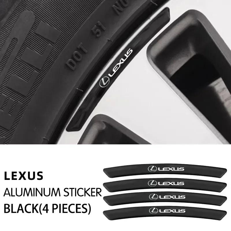 

Автомобильные наклейки на колпаки дисков Логотипы Для Lexus ES240 ES250 ES350 IS250 IS300 RX270 GS NX300 RX300 RX350 RX400H SL430 CT200