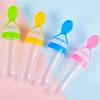 Baby Spoon Squeezing Feeding Bottle Feeder Silicone Spoons for Feeding Kids Toddler Cutlery Utensils Babies Accessories Newborn