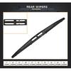 For Mitsubishi ASX 2010-2019 2011 2012 2013 2014 Wiper Front&Rear Wiper Blades Windshield Windscreen Window Brushes 24"+21"+10"