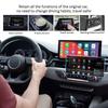 AI Mini Box 2-in-1 CarPlay Android Auto Adapter, Plug-and-Play Fit 99% Stock Car Head Units