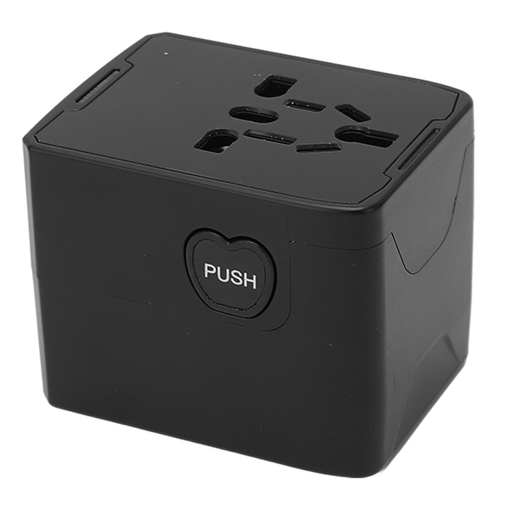 Universal Travel Adapter Multifunction USB Power Converter International Power Adapter EU UK AU US J