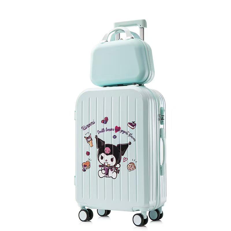 2025 New Cabin Size Luggage: Trolley Case with Combo Lock for Women, Men, and Kids