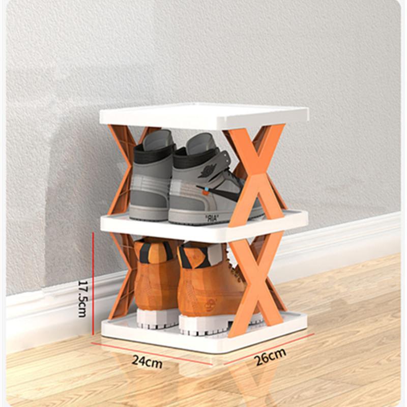 6 Layer Shoes Racks Storage Organizer Detachable Shoe Racks Saves Family Household Rack Simple Narrow Shoes Shelf Color Cabinet