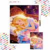 Diamond Painting Kit Aurora's Sleep 5D DIY Diamond Art Home Bedroom Wall Decor