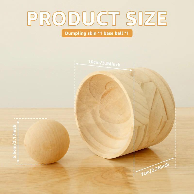 Wooden Handmade Round Dumpling Maker The Ultimate Tool For Pressing Dumpling Wrappers Quick Dumpling Wrapper Maker