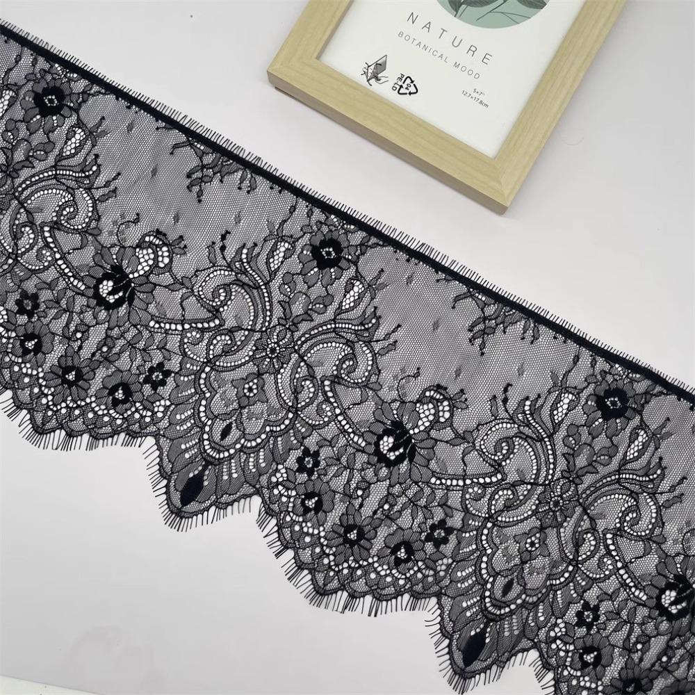 Sleeve Patchwork Single Eyelash Lace Skirt Patchwork Eyelash Ribbon New Patchwork Fabric