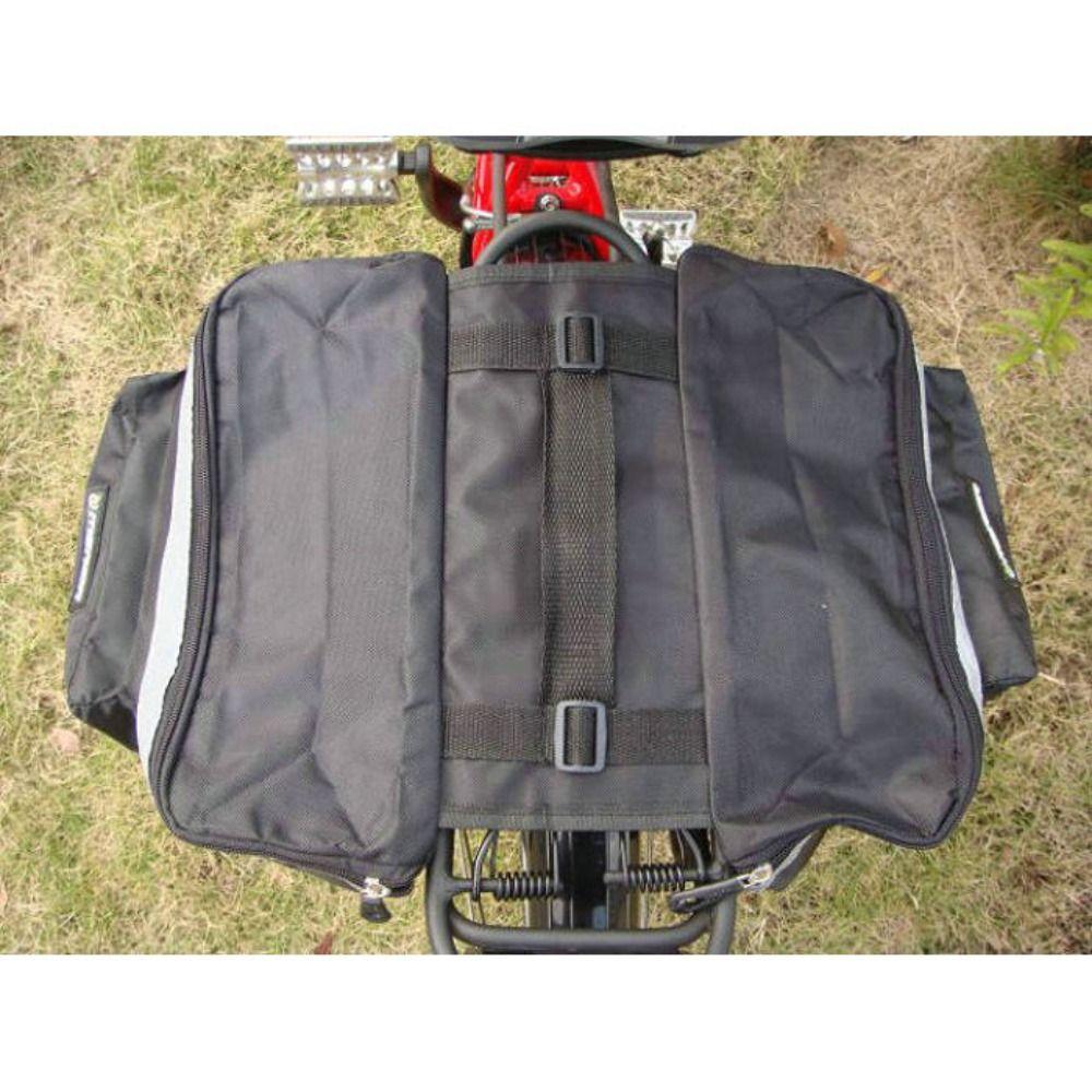 Double Pack Motorcycle Tail Luggage Suitcase Riding Supplies Saddle Bag New Bike Bag
