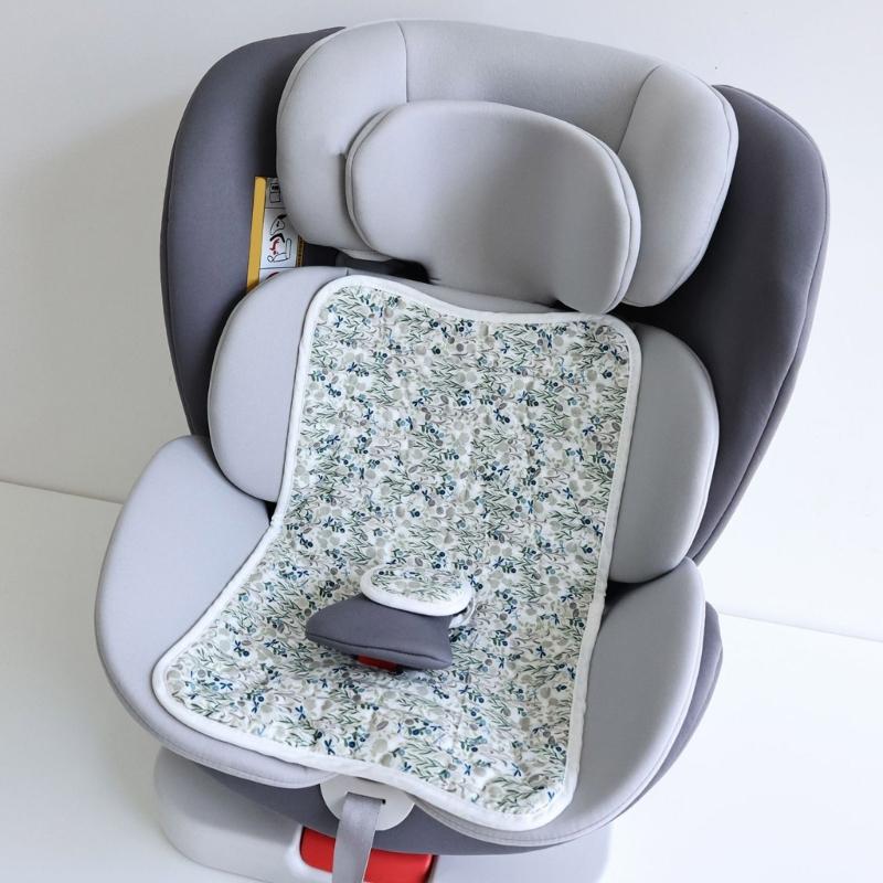 Breathable Pram Seat Pad Toddlers Newborns Strollers Seat Liner Strollers Pad Baby Infant Pushchair Cushion Quick Install