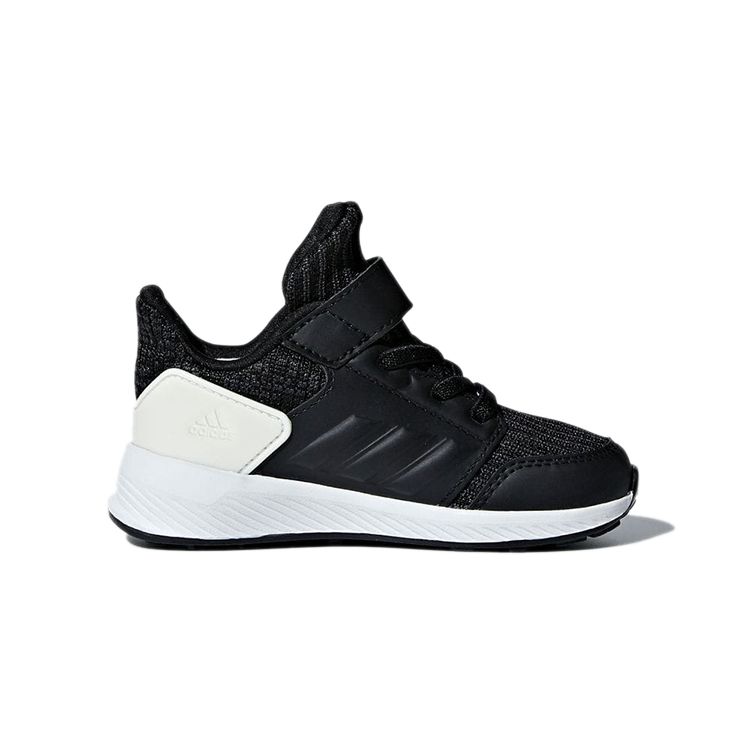 Adidas RapidaRun Knit I Black White Baby Sneakers Core-Black Cloud-White Carbon AH2611