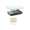 Habitat, Transparent Feeding Box Breeding Terrarium Set 25x17x12cm