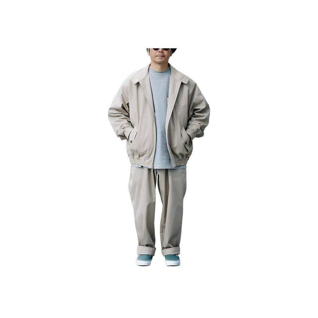 Vans Tdc Tokyo Design Collective American Vintage Stand Collar Comfortable Solid Color Casual Jacket Unisex Jacket Terracotta VN000JECDNA