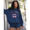 Women's Trendy Heavyweight Long Sleeve High Neck Hoodie