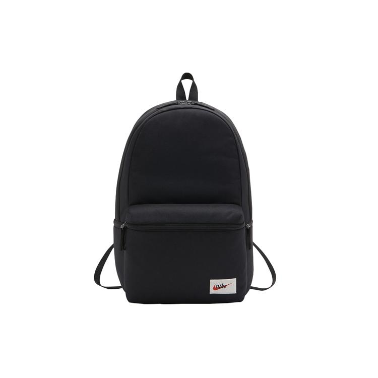 Nike Polyester Backpack Regular Unisex Black (Unisex) Backpacks CK0961 010