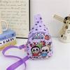 Cartoon Cute Labubu Children'S Bag Chest Bag Trend  Waist Bag Coin Purse Storage Pouch Shoulder Crossbody Bags Kids Gifts