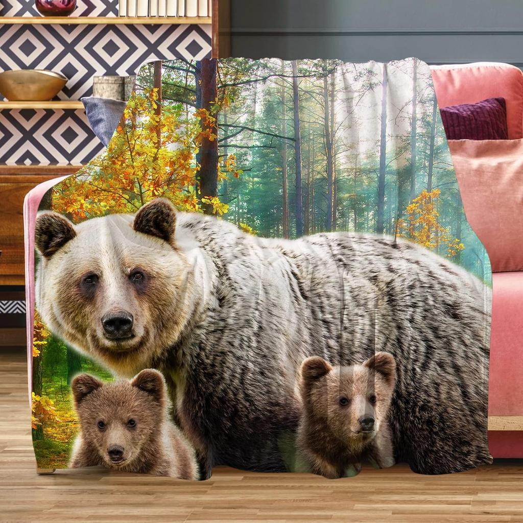 Reunbmq Super Soft Flannel Fleece Throw Blanket Lightweight Sherpa Blankets for CouchBedDorm Retro Skulls