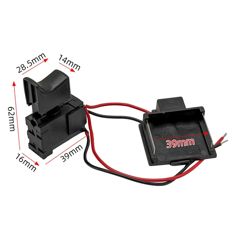 

For Lithium Battery Electric Blower Trigger Switch 16A 5E4 Speed Control Switch Compatible with DC 7 2 24V Power