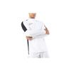 Tricou casual cu mânecă lungă și guler înalt cu fermoar pe jumătate Dri-Fit Academy 23 Culoare solidă Bărbați Topuri Alb DR1352-100