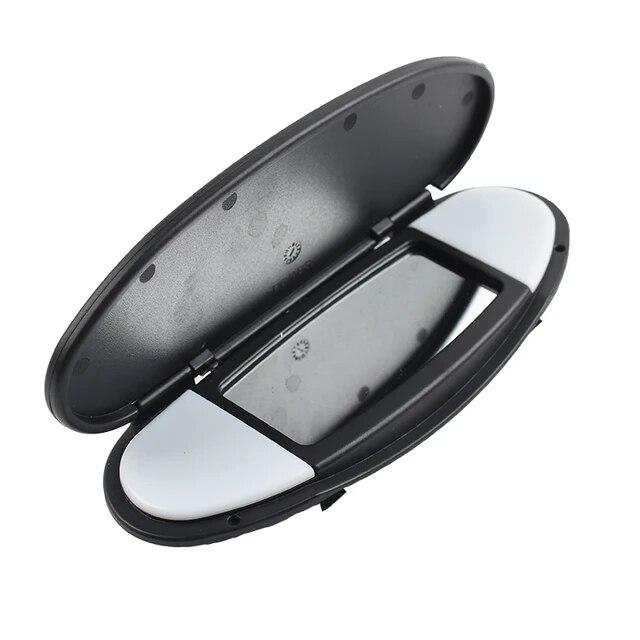 LHD RHD 3 Colos Car Interior Sun Visor Vanity Mirror Cover Upgrade For BMW MINI R55R56 R60 2007-2014 511673168333 511673168334