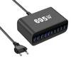 New Gallium Nitride 800W Multi-port PD Desktop Charger with AU Plug Adapter
