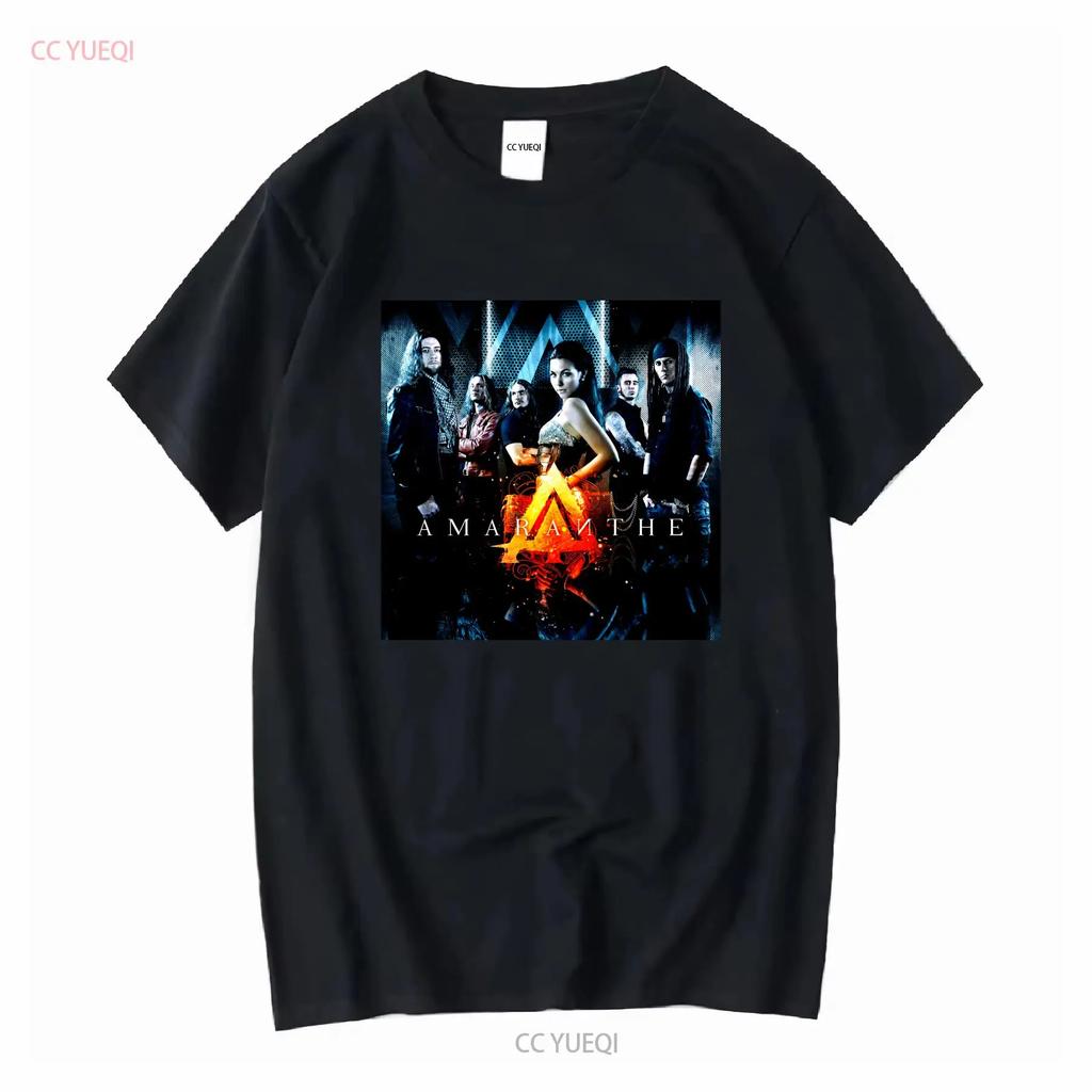Amaranthe Members T Shirt Cotton Black Men All Size S 5XL 1M572 vintage Washed streetwear graphic homme Stylish Breathable