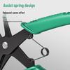 Dual-Use Multifunctional Circlip Pliers for Internal/External Bends, Spring Assembly, and Retaining Ring Handling