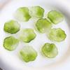 10-Piece Set: 22x24mm 3D Lotus Leaf DIY Hairpin Material for Ancient Style Jade Hairpins