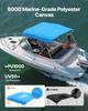 3 Bow Boat Bimini Tops 72"Lx(85"-90")W x 46"H Awning Canopy Pacific Blue