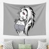Helluva Boss Loona Tapestry Wall Hanging Aesthetic Home Decoration Tapestries for Living Room Bedroom