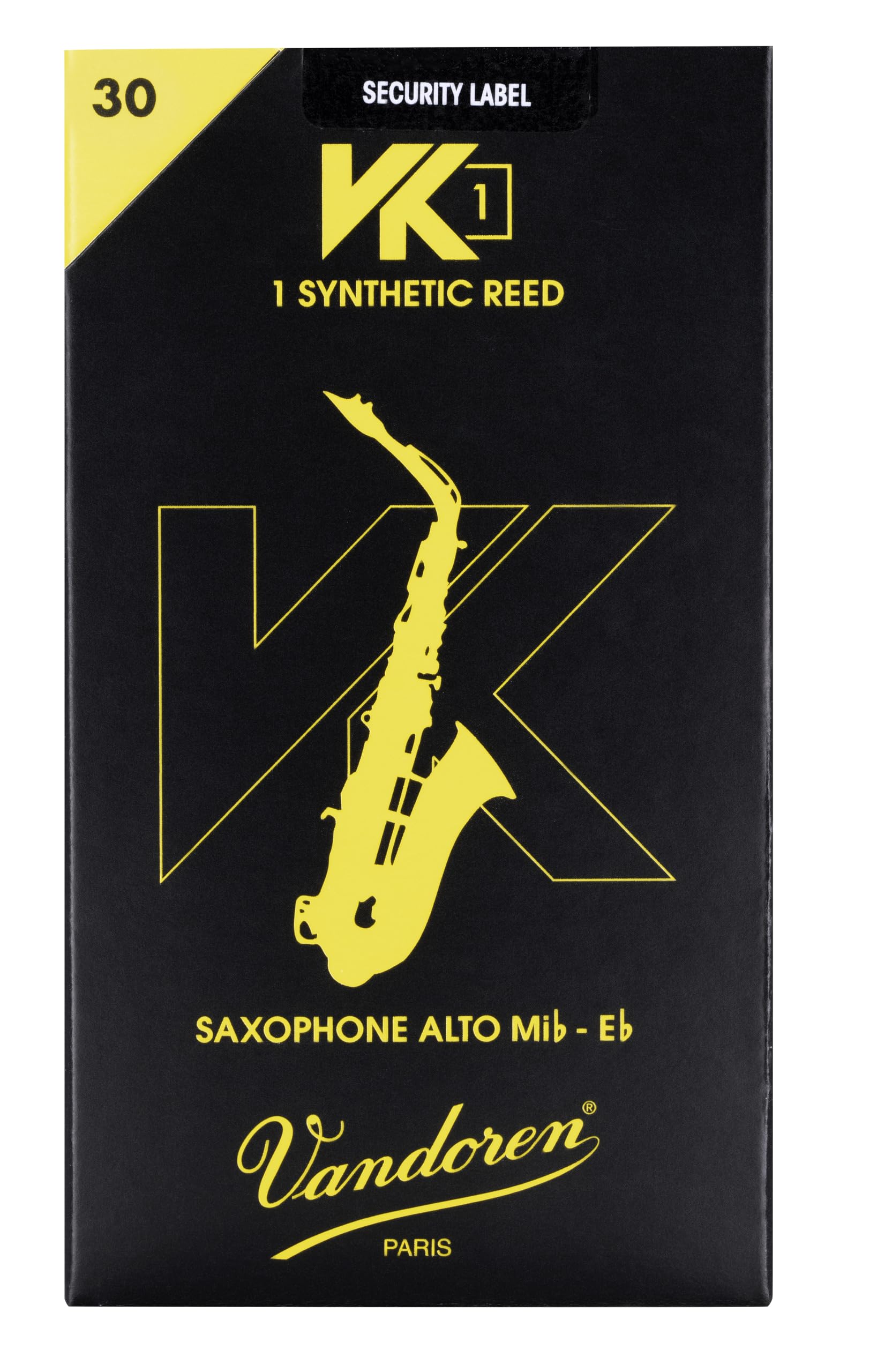 

Vandoren Synthetic Reed for Alto Saxophone VK1 30 [SVK12130] Hardness чёрный