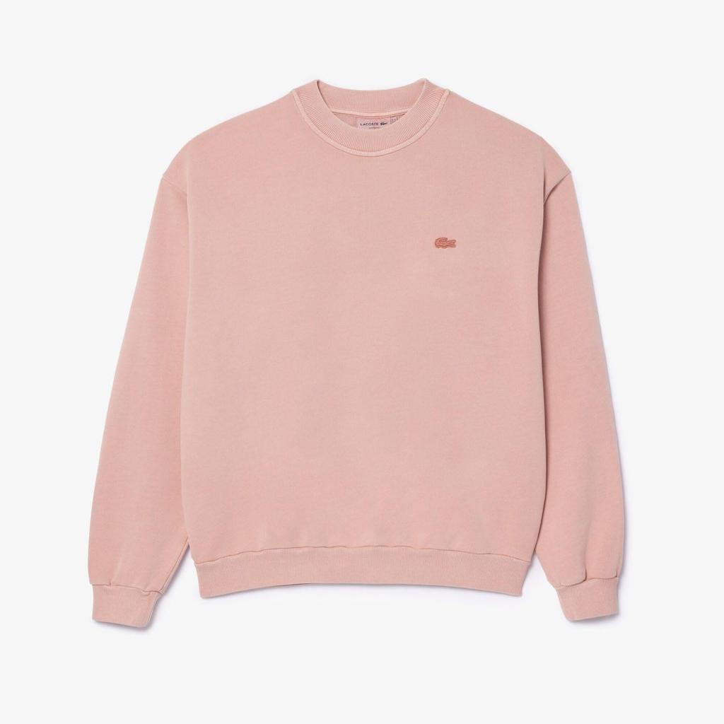 Lacoste Men's Natural Dyed Loose Fit Sweatshirt