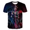 New Summer Tide Muscle Warrior  Men T-Shirts  Casual 3D Print Tees Hip Hop Personality  Short Sleeve  T-Shirts