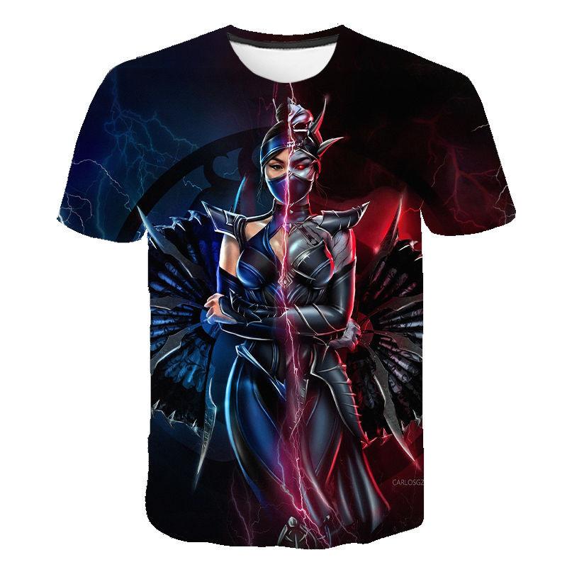 New Summer Tide Muscle Warrior  Men T-Shirts  Casual 3D Print Tees Hip Hop Personality  Short Sleeve  T-Shirts
