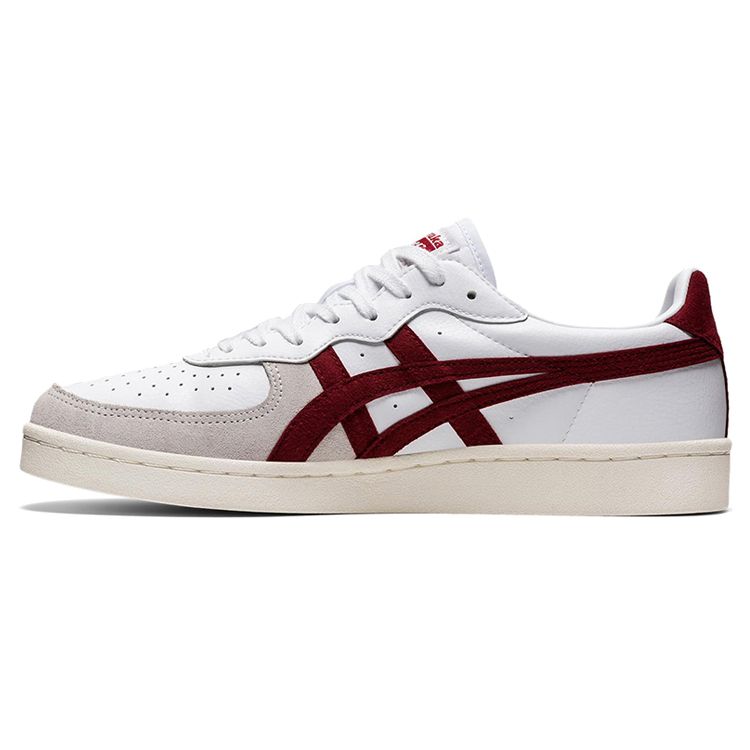 Onitsuka Tiger Gsm Breathable Lightweight Non-Slip Low-Top Casual Sneakers Men Sneakers White Gray Red 1183A353-114