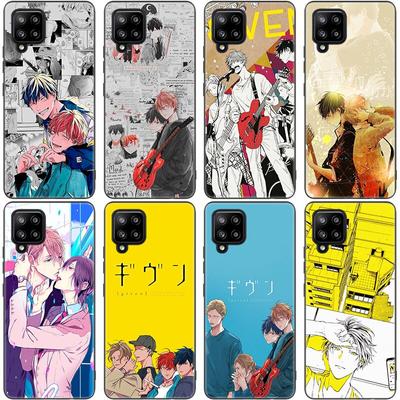 Samsung Galaxy A12 A02S A22 A32 A52 A72 A71 A51 A41 A31 A21 A11 A50 A70 A10S A20S İçin Yaoi Anime Telefon Kılıfı Siyah Kılıf