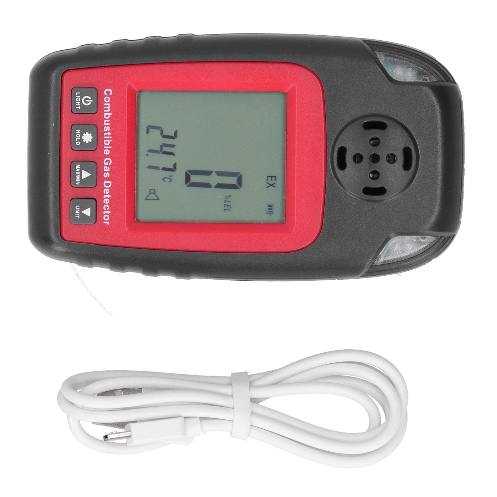 

WT8823 Портативный детектор горючих газов Прибор для проверки сигнализации утечки метана природного газа