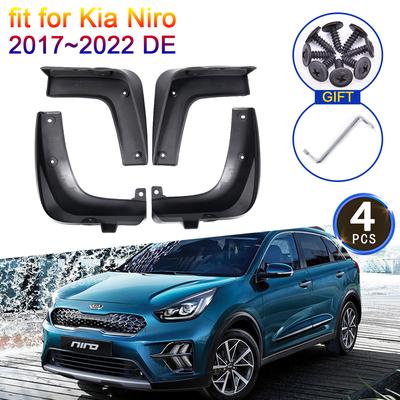 4x für Kia Niro 2017 2018    2022 DE Schmutzfänger Kotflügel Vorne Hinten Schmutzabweiser Neuer Schutz Spritzschutz Auto Styling Zubehör