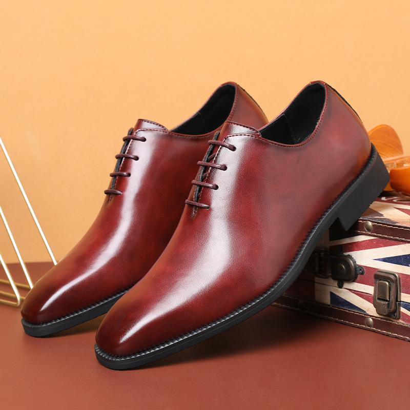 

Внешняя торговля большой размер мужская обувь 47 48 ярдов на месте 2025 кожаная обувь 47 бордовый