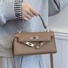 Simple Texture Portable Kelly Bag Women's 2025 Spring and Summer New Trendy Versatile Casual Shoulder Bag Fashion Messenger Bag
