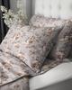 Cotton Percale Bedding 160X200Cm With Piping + Luxury Pouch