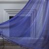 1PC Brocade Cotton Warp Knitted Craft Curtain with Tassels for Living Room Bedroom Home Decor