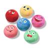 SCHITEC Dog Toys, Stuffed Animals with Sounds [Set of 6, Single Toy Size: 6.6cm*6.6cm*5.8cm] Dog Ball, Lack of Exercise/Stress Relief, Pet Supplies,