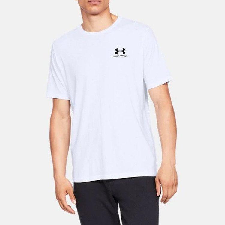 Under Armour T Shirt Unisex White 1326799-100