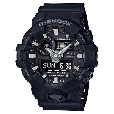 G-Shock GA-700-1B Men's Watch Black/Black/Silver